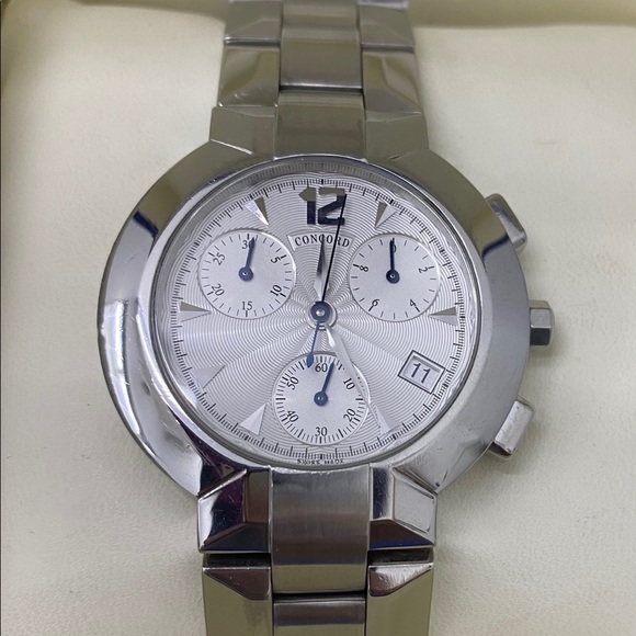 💯Authentic Concord chronograph La Scala watch - Picture 7 of 8